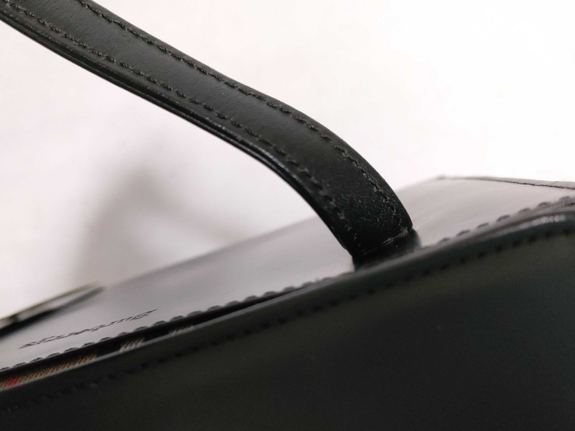 BURBERRY Boxy Nova Inner New Bag Black Handbag