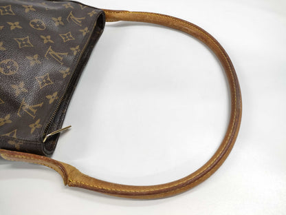 LOUIS VUITTON Monogram M51146 Looping MM Handbag