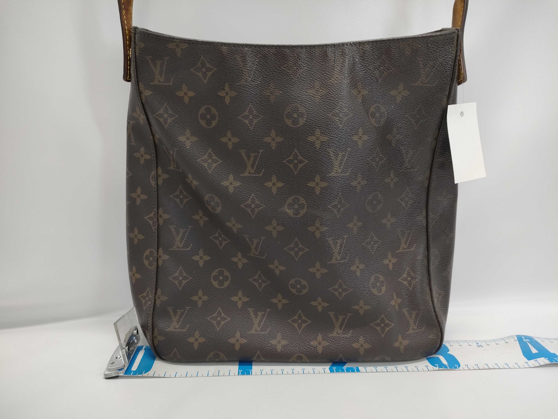 LOUIS VUITTON Monogram M51145 Looping GM Shoulder Bag