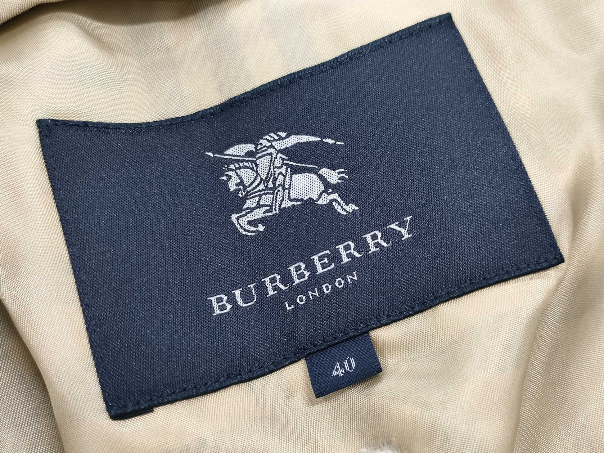 BURBERRY London Trench Coat Long with Liner