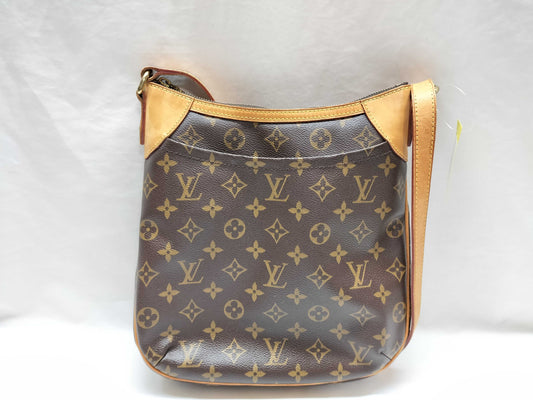 LOUIS VUITTON Monogram M56389 Odeon MM Shoulder Bag