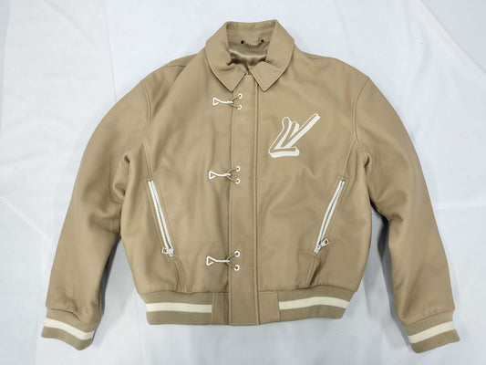 LOUIS VUITTON Leather/Blouson Jacket