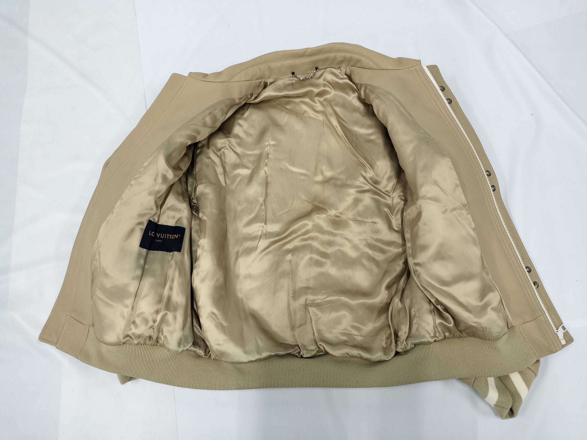 LOUIS VUITTON Leather/Blouson Jacket