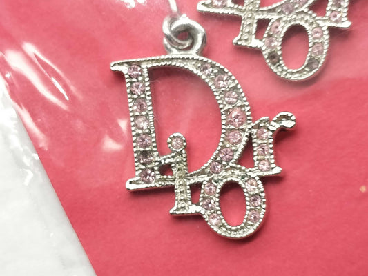 Dior rhinestone earrings