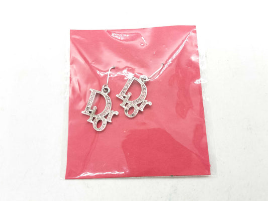 Dior rhinestone earrings