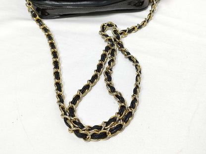 CHANEL Enamel Coco Fringe Shoulder Bag 0899214