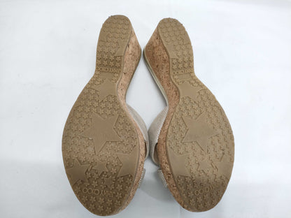 JIMMY CHOO Gold Sandals