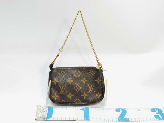 LOUIS VUITTON Monogram M58009 Mini Pochette Accessory Pouch