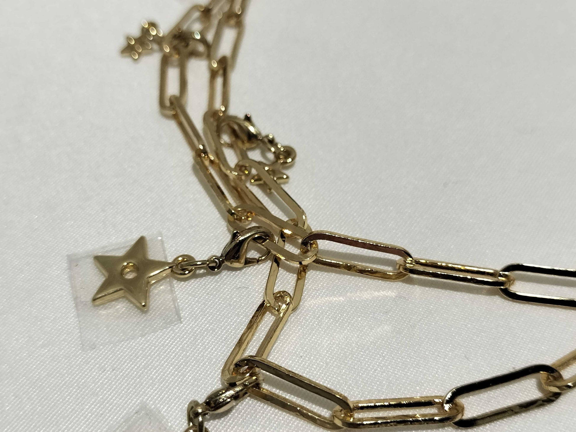 Dior Gold Bracelet Logo Star Key Case/Key Holder