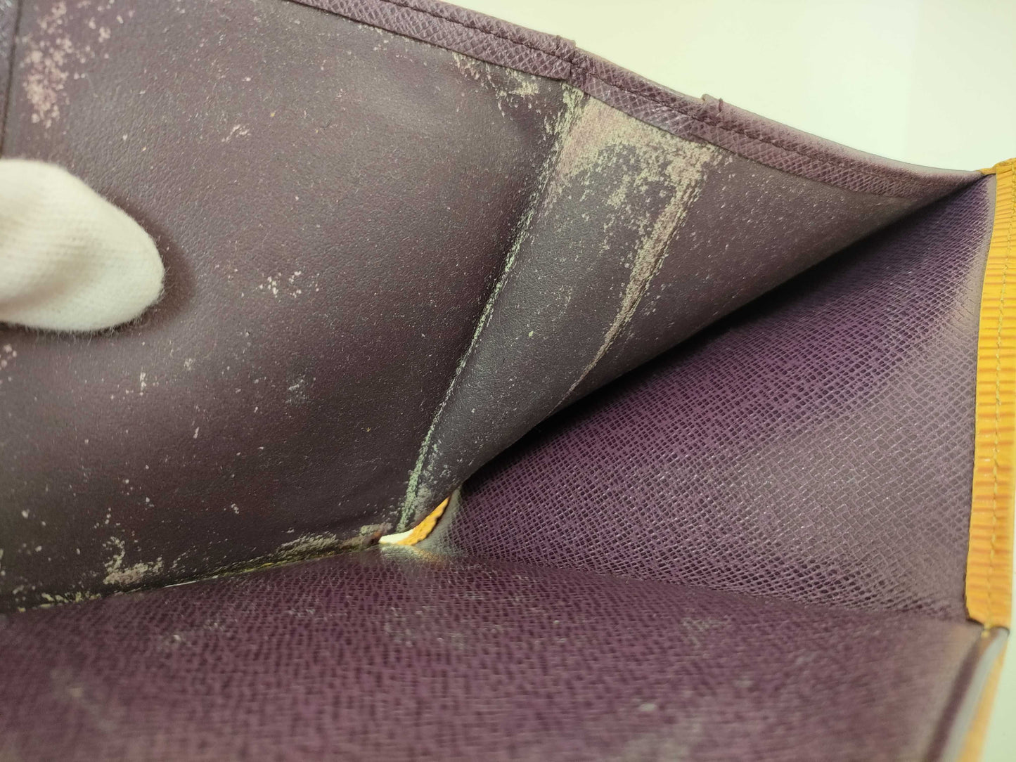 LOUIS VUITTON Epi Wallet * Pass Case Wallet