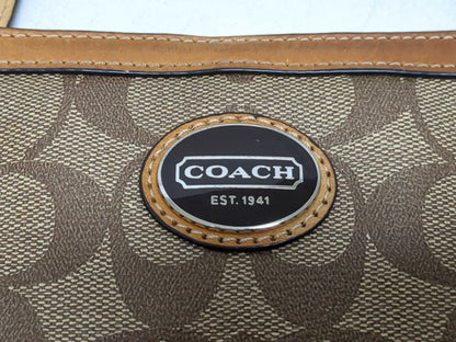 COACH Signature Coach Shoulder Bag/Handbag 4-Piece Set Shoulder Bag