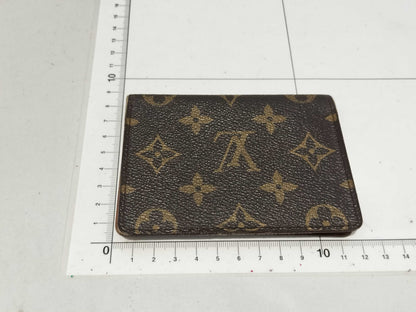 LOUIS VUITTON Monogram Porte 2 Carte Vertical Card Case, Pass Case, Business Card Case