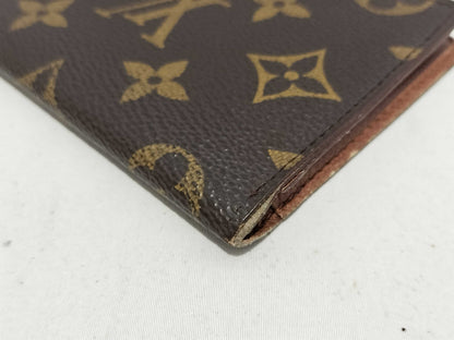 LOUIS VUITTON Monogram Porte 2 Carte Vertical Card Case, Pass Case, Business Card Case