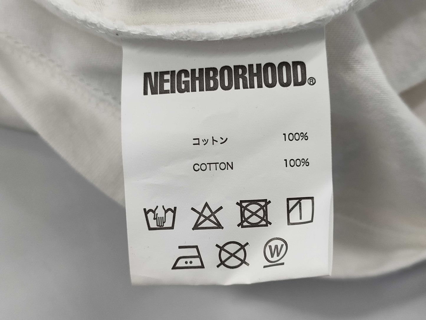 NEIGHBORHOOD TABLOID-1/C-TEE.SS T-shirt