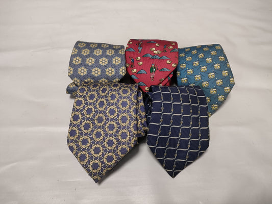 HERMES 5-piece tie