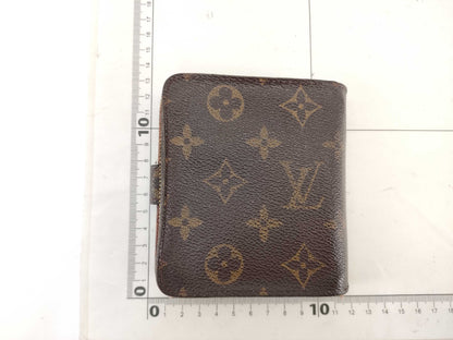 LOUIS VUITTON Monogram Compact Zip Wallet M61667 / MI1013