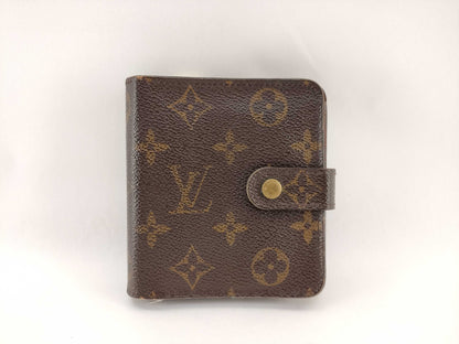 LOUIS VUITTON Monogram Compact Zip Wallet M61667 / MI1013