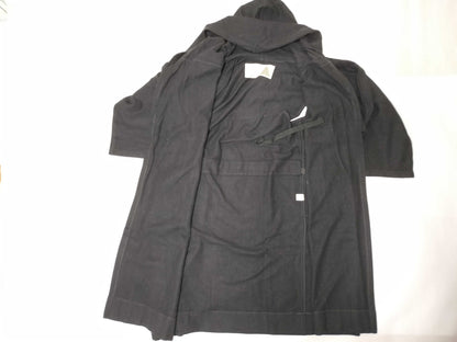 Yohji Yamamoto Ys Wool Coat in Black