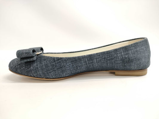 Salvatore Ferragamo denim pumps