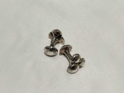LOUIS VUITTON Bouton Deux Cufflinks Tie Clip/Cufflinks