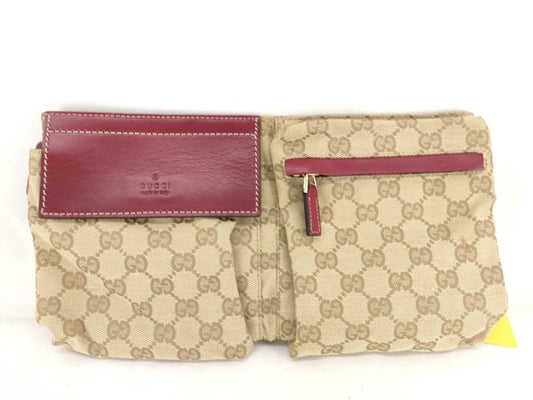 GUCCI GG Canvas Waist Pouch 28566 492783 Waist Bag Waist Bag