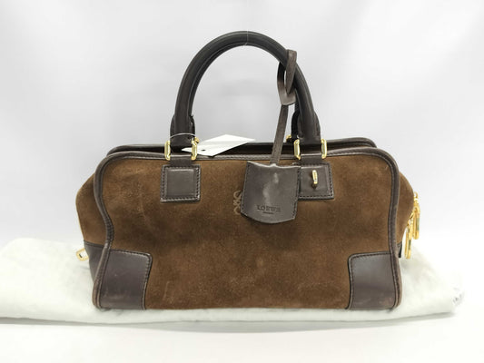 LOEWE Amazona Suede Handbag