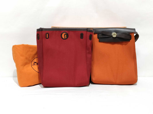 HERMES Airbag TPM Shoulder Bag with Spare Bag
