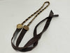 CHANEL Lambskin Belt Leather Coco Mark Chain Belt