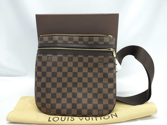 LOUIS VUITTON Damier N51111 Pochette Bosphore Shoulder Bag