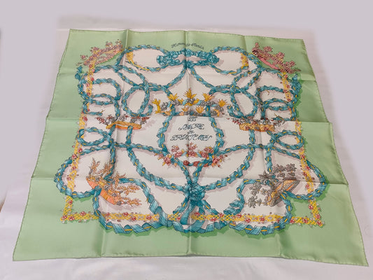 HERMES Carré 90 LE SACRE du PRINTEMPS Scarf