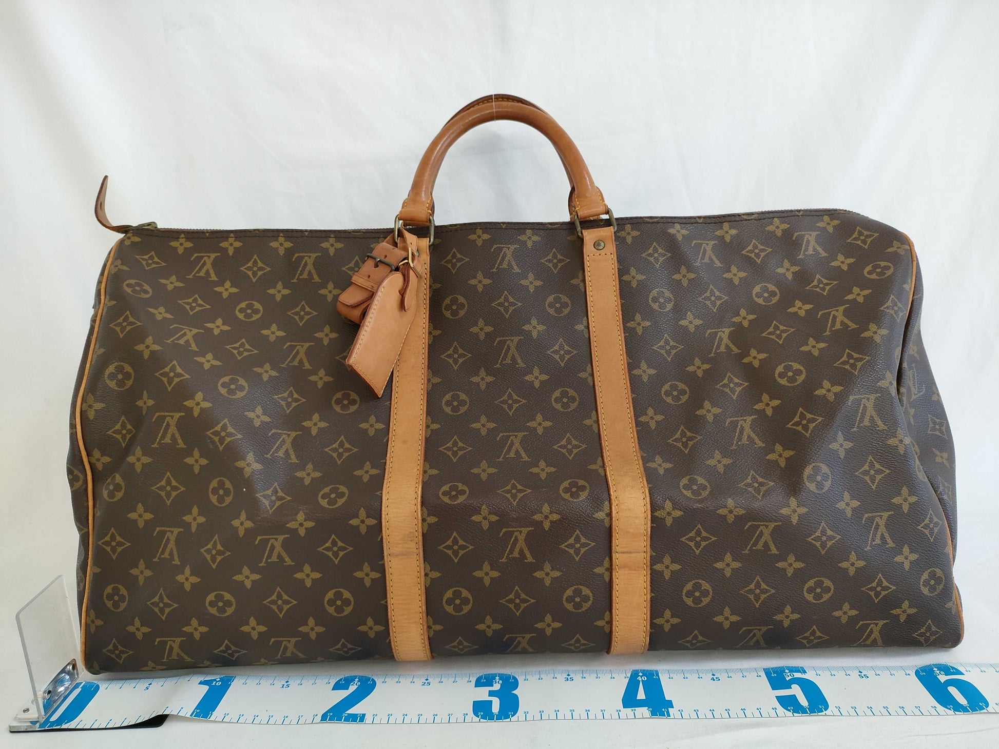 LOUIS VUITTON Monogram M41422 Keepall 60 Boston Bag