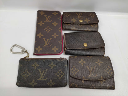 LOUIS VUITTON Monogram Monogram Key Case Accessory Set Wallet