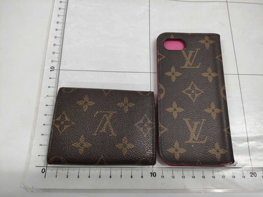 LOUIS VUITTON Monogram Monogram Key Case Accessory Set Wallet