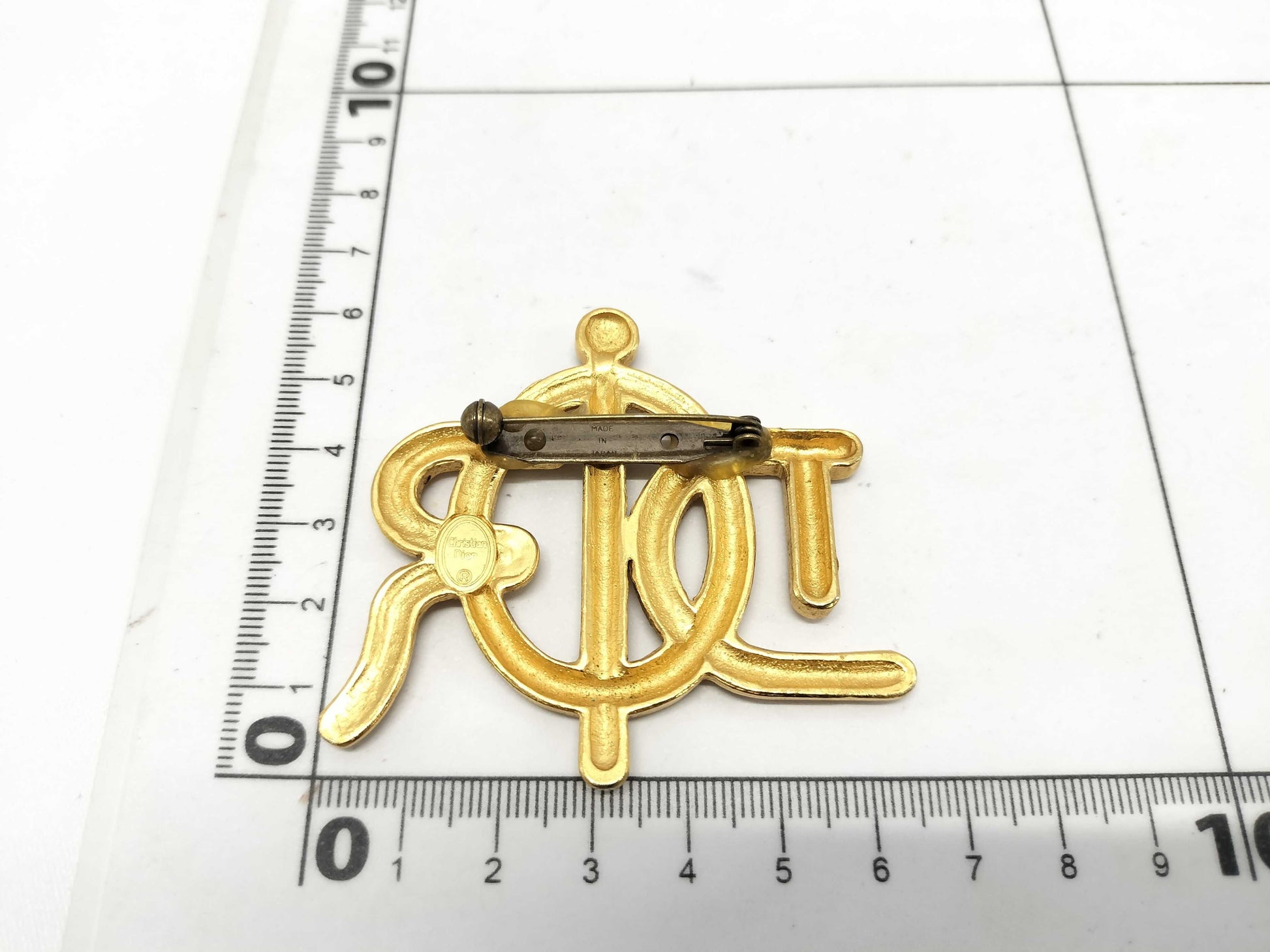 Dior brooch