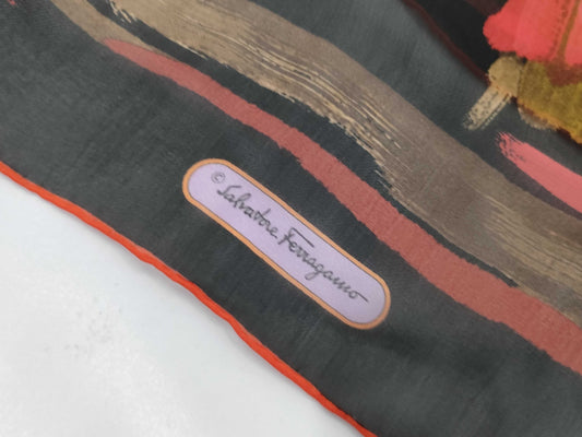 Salvatore Ferragamo flower print stole with tag Other accessories