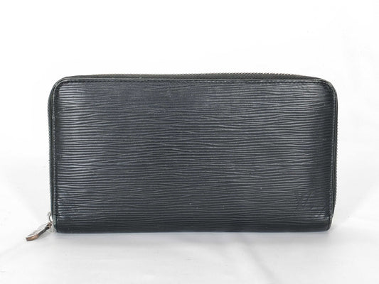 LOUIS VUITTON Epi Zippy Organizer Noir M60632 Wallet