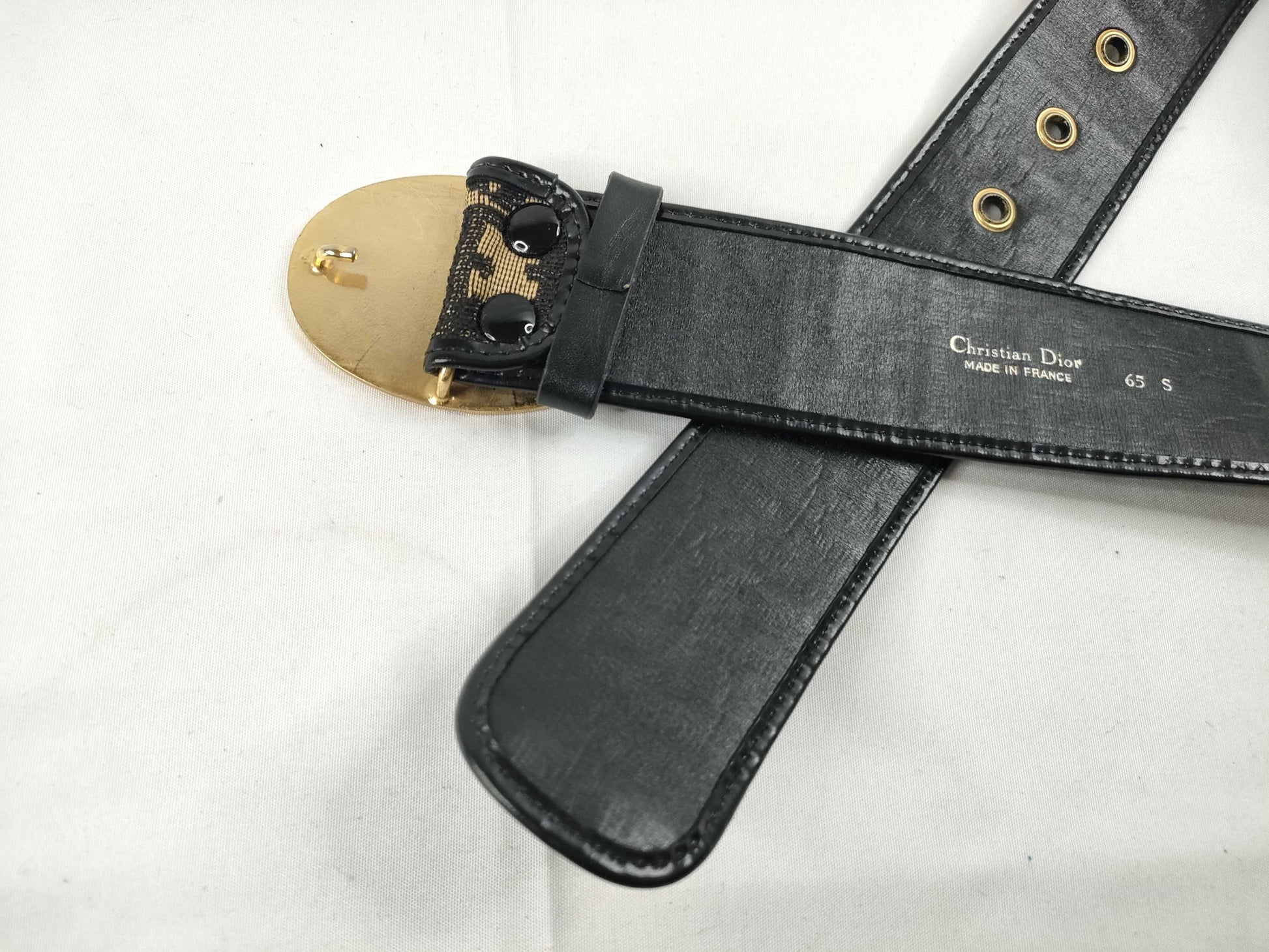 Dior belt CD hardware 65 S belt