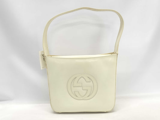 GUCCI 000・1186・0506 Enamel Shoulder Bag