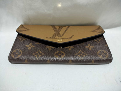 LOUIS VUITTON Monogram Giant Reverse M80726 Portefeuille Sarah Wallet