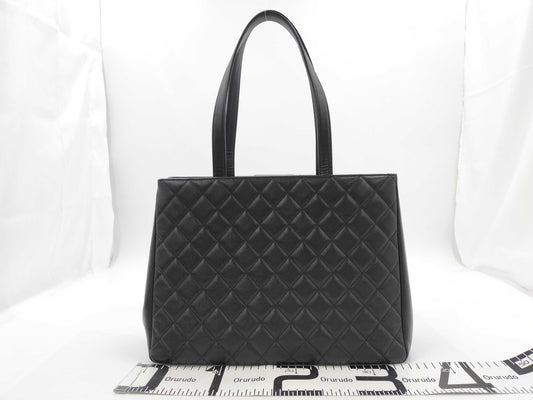 CHANEL Caviar Skin Affinity Tote Bag