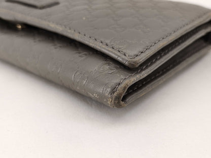 GUCCI Guccissima Micro Gucci Wallet