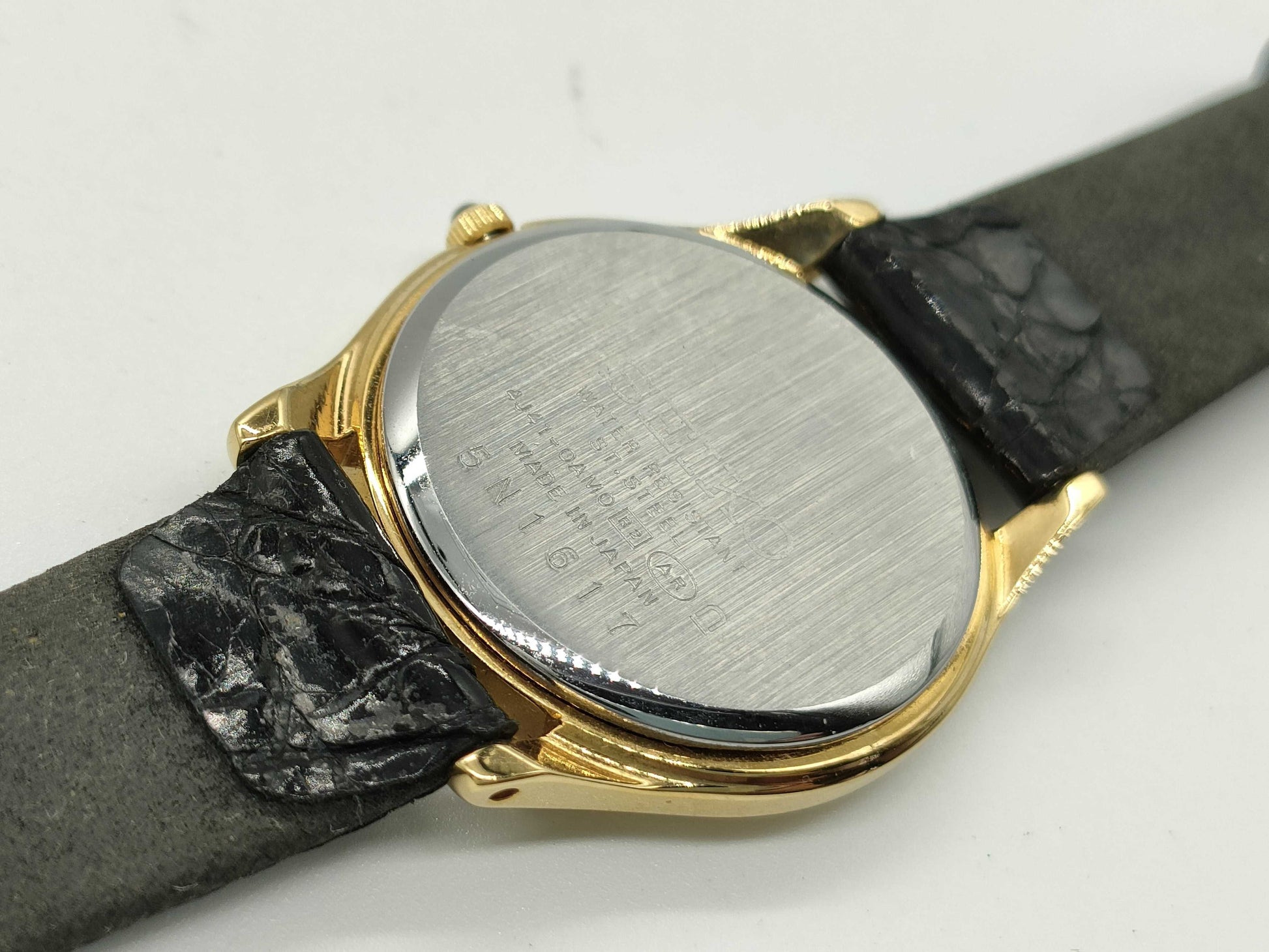 SEIKO 4j41-0am0 Champagne Dial Women's Watch