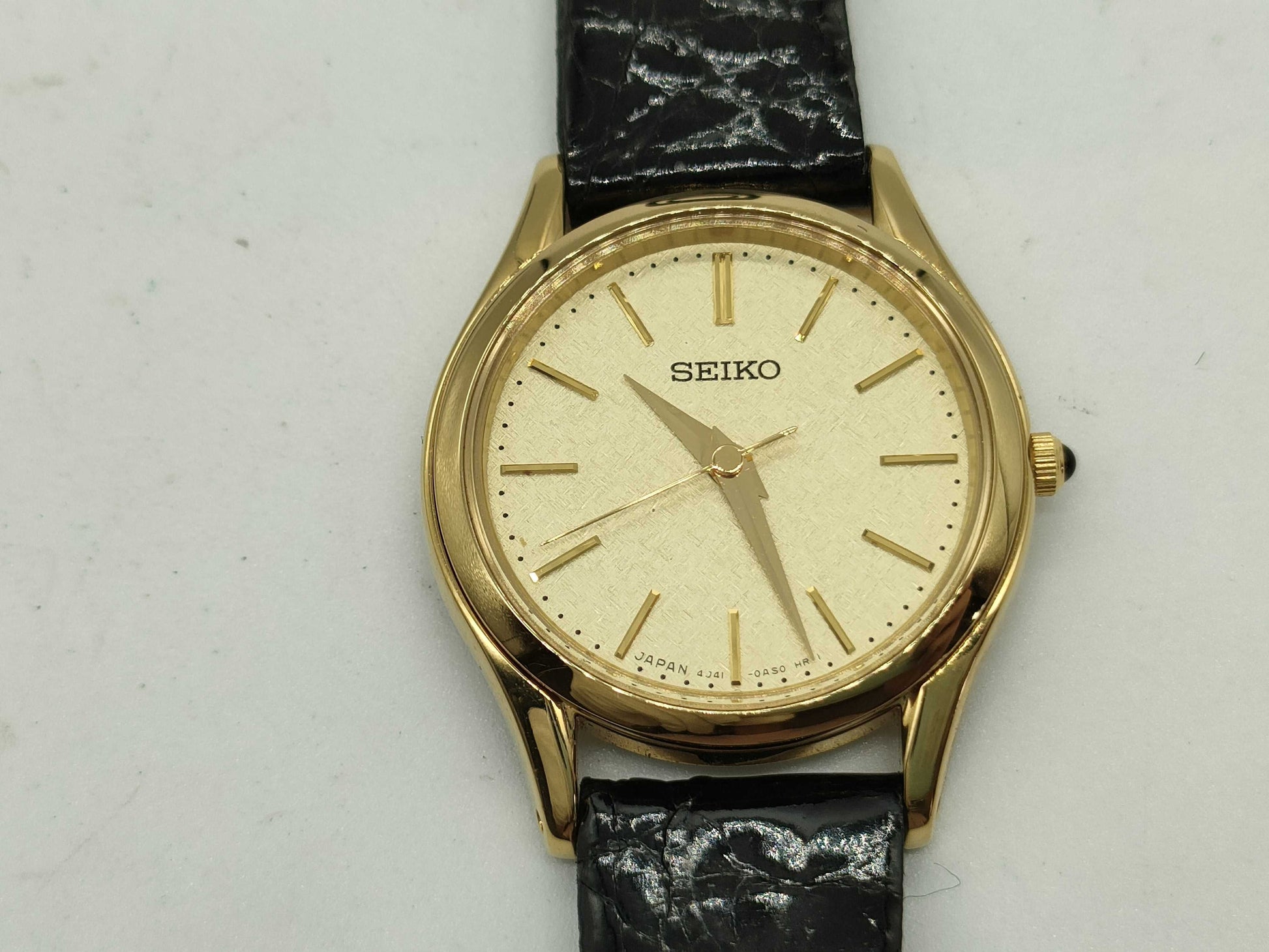 SEIKO 4j41-0am0 Champagne Dial Women's Watch