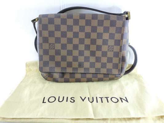 LOUIS VUITTON Damier Musette Tango Shoulder Bag