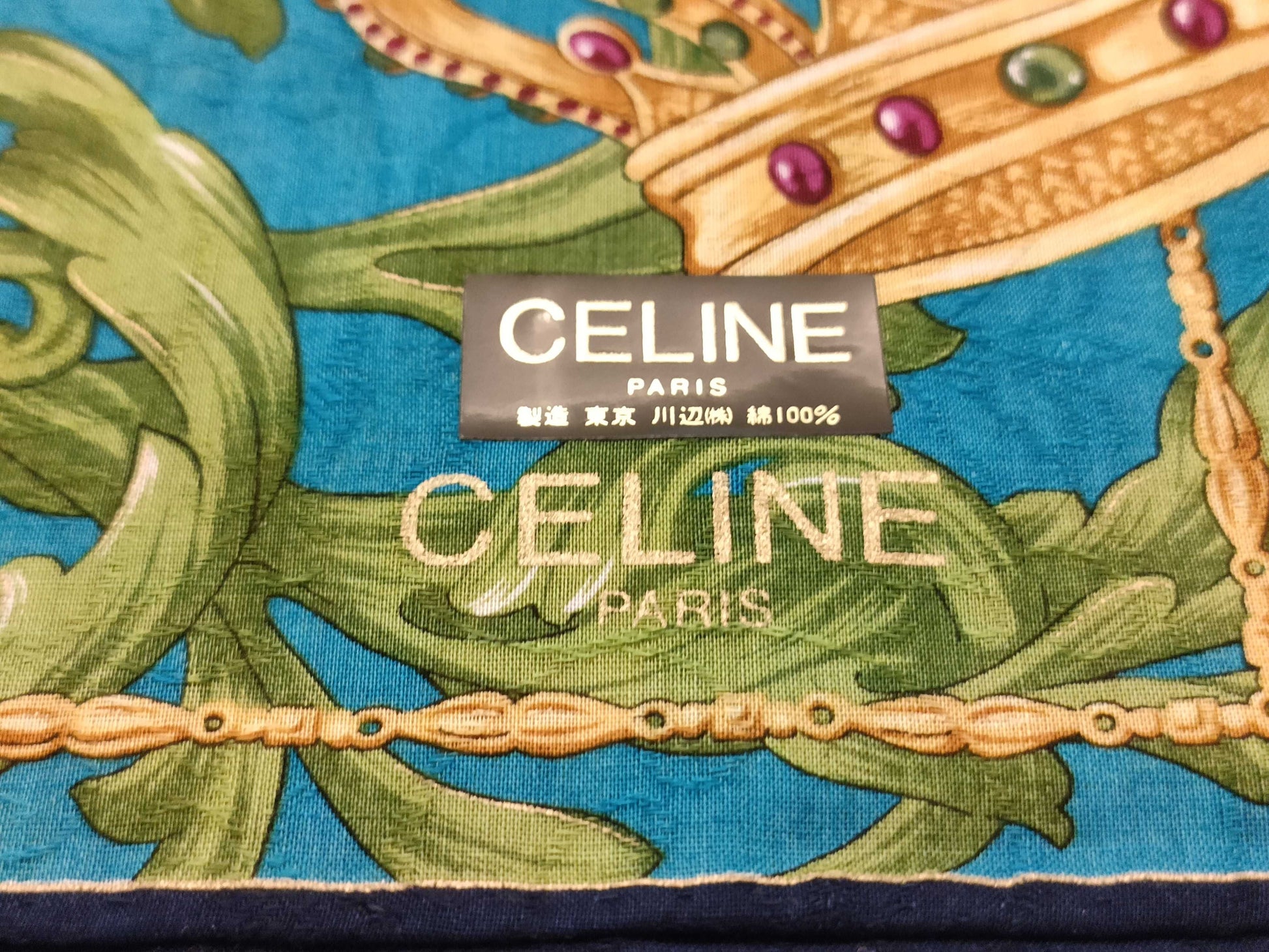 Yves Saint Laurent and Celine handkerchief set and other accessories