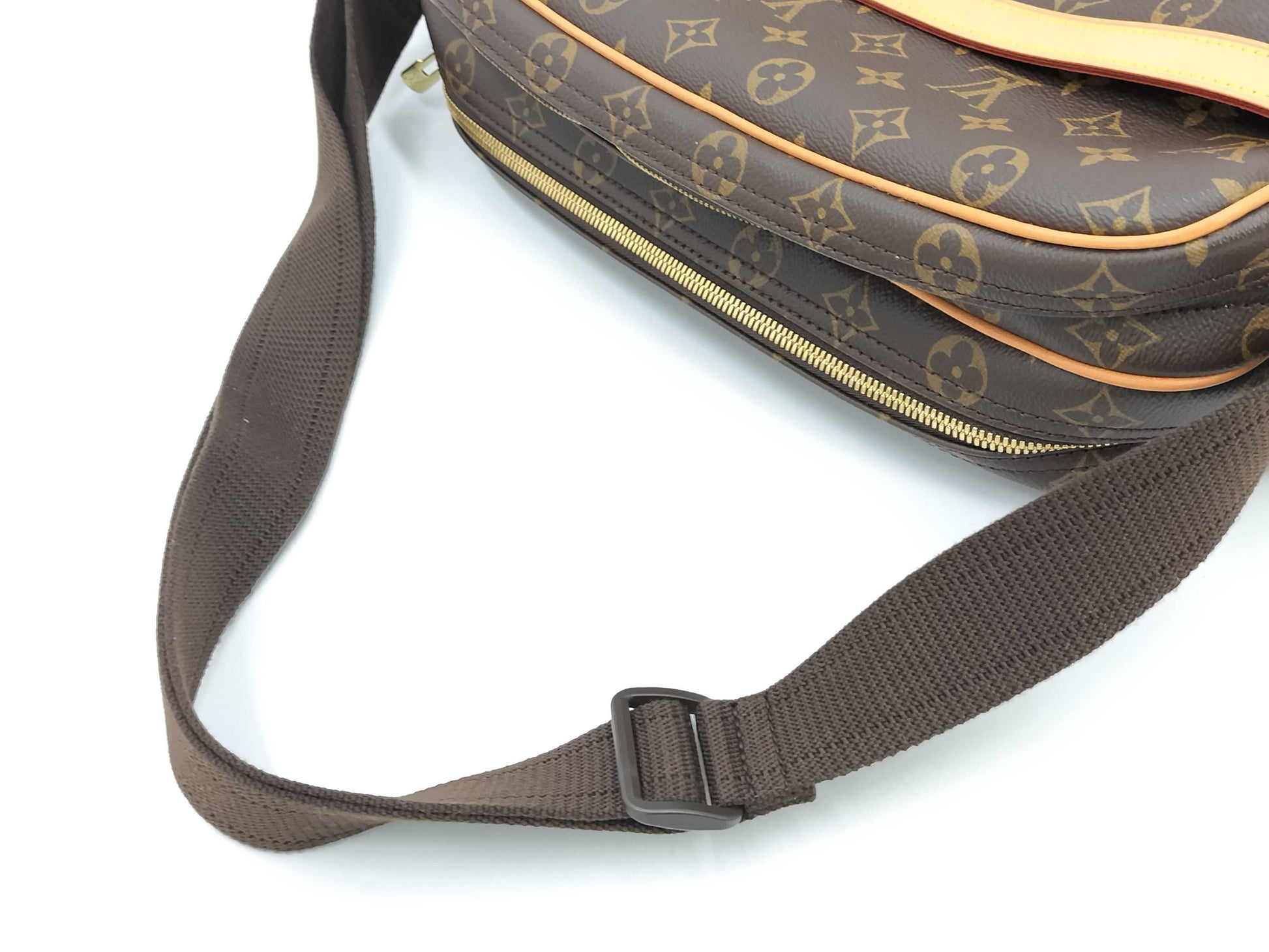 LOUIS VUITTON Monogram 257114427) M45252 Reporter GM Shoulder Bag