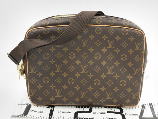 LOUIS VUITTON Monogram 257114427) M45252 Reporter GM Shoulder Bag