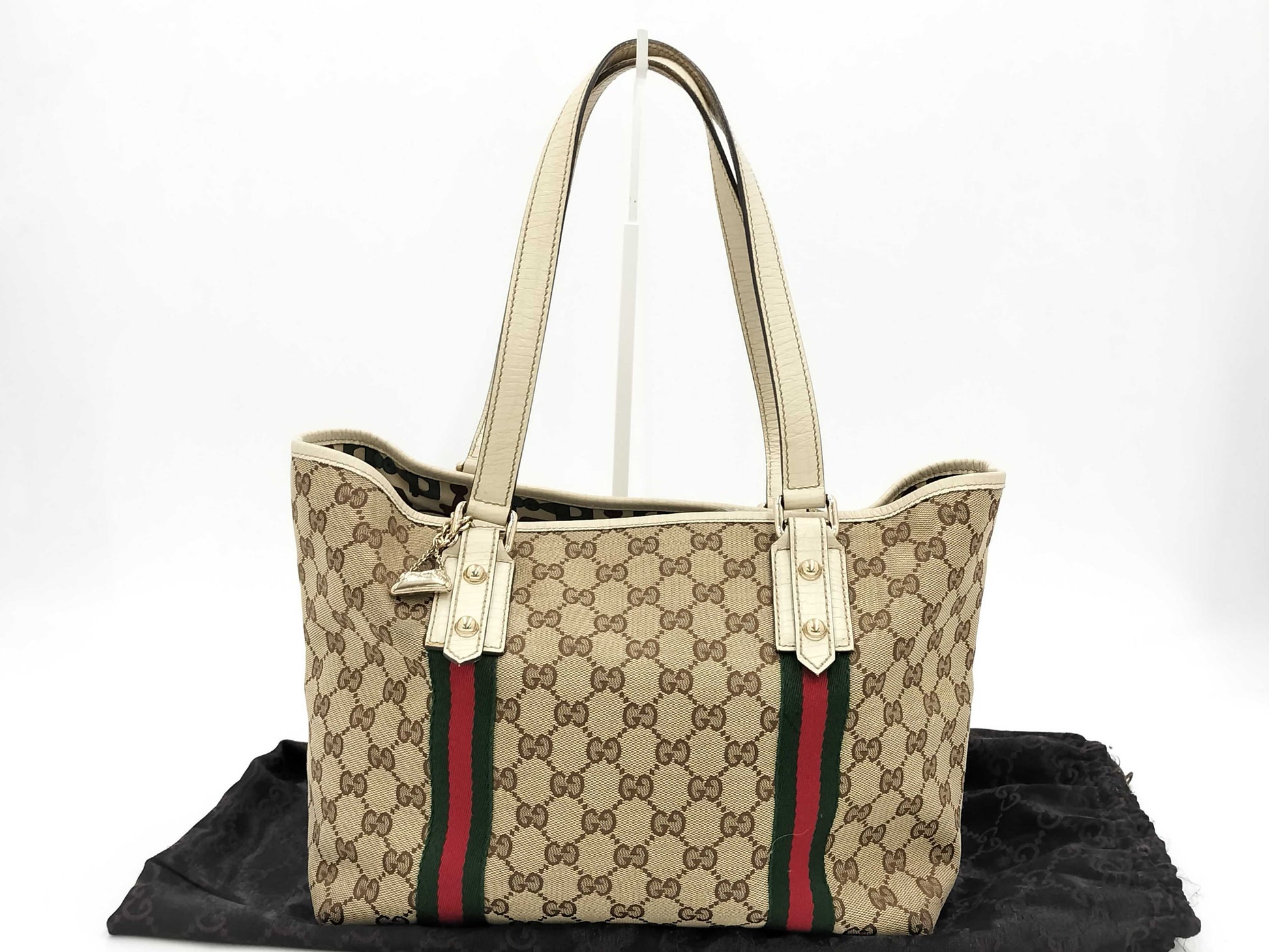 GUCCI GG Canvas Tote 137396/205027 Handbag