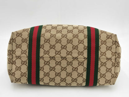 GUCCI GG Canvas Tote 137396/205027 Handbag