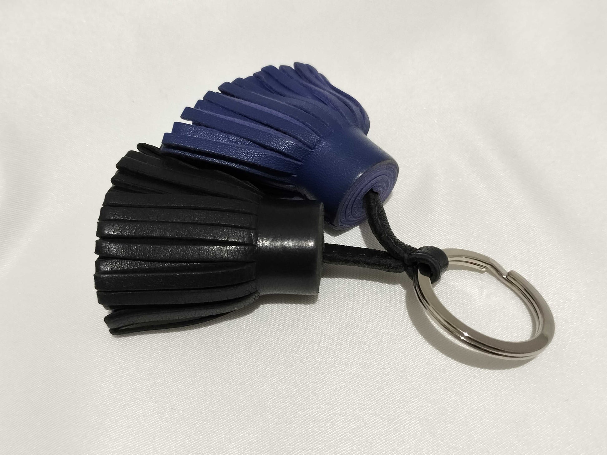 HERMES Carmen Key Ring Fringe Keychain Charm